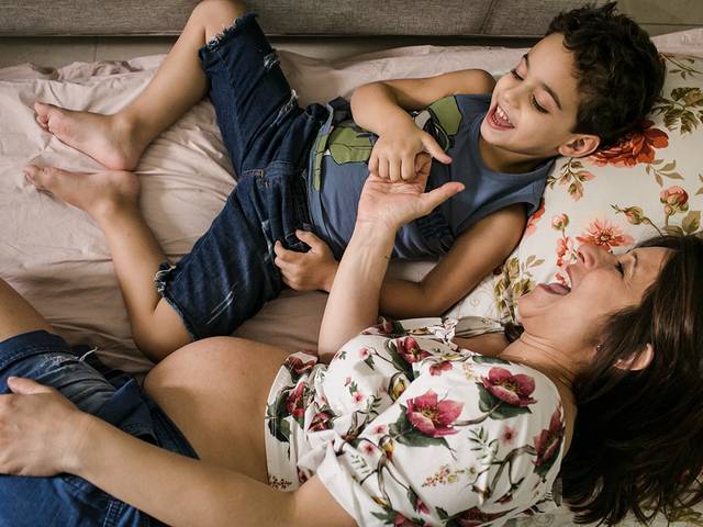 Gestante de À Espera de Marina