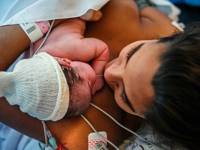 Parto de O Nascimento da Luna