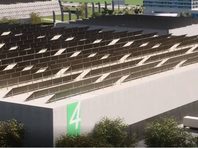 Renderização de Vídeo CGI de Fazenda Solar 