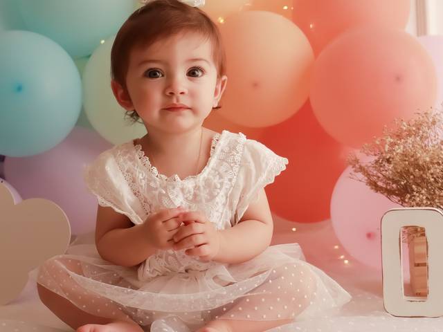 Comemorativo de Luísa 1 Ano