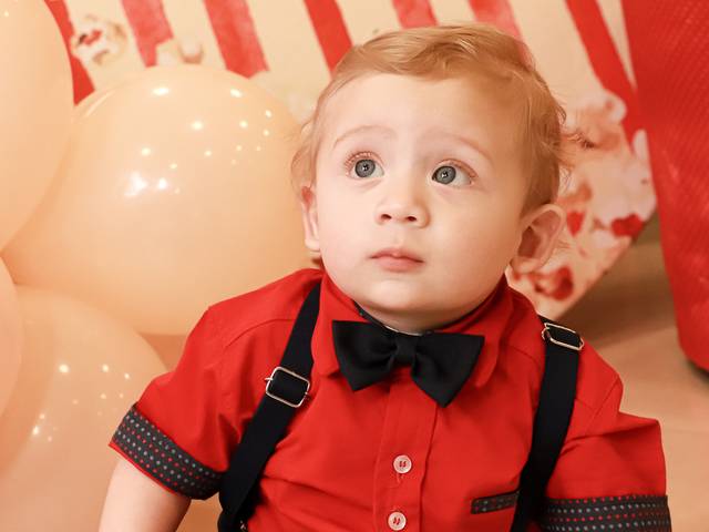 Comemorativo de 1 Ano Vicente Aniversário