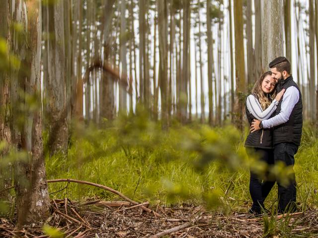 Casal de Uéslei e Joicy