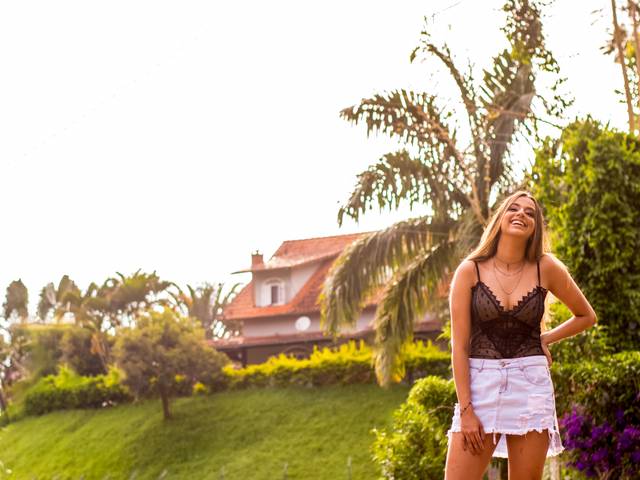 FEMININO de Ensaio 15 anos Manoela Valente