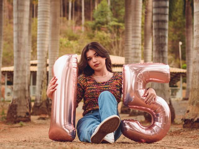 FEMININO de Ensaio 15 Anos Anna Luiza