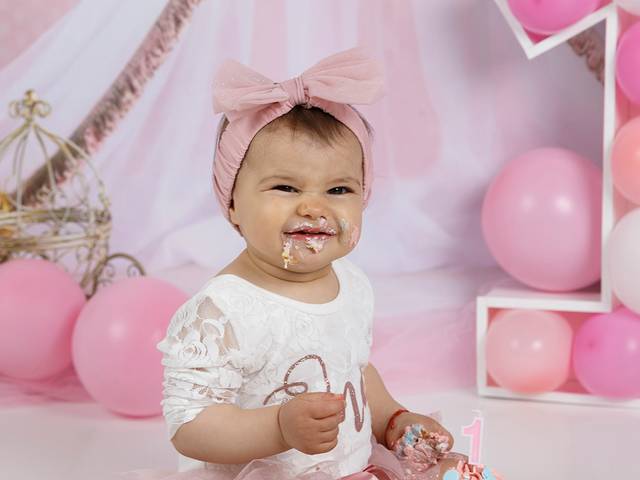 Sessões de Smash the Cake Princesa