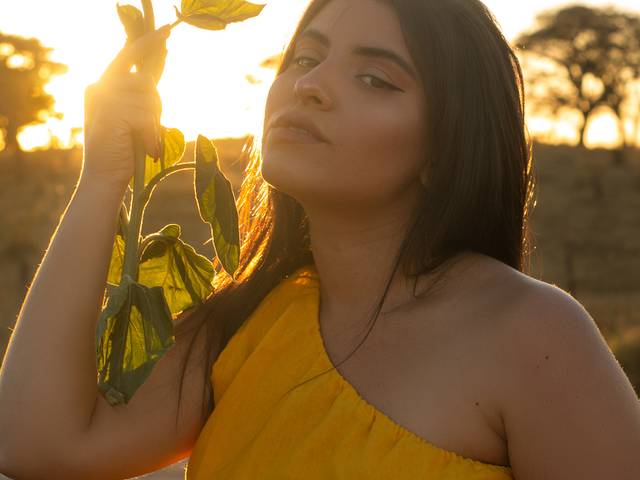 Fotos em casa de Isabella- Girassol