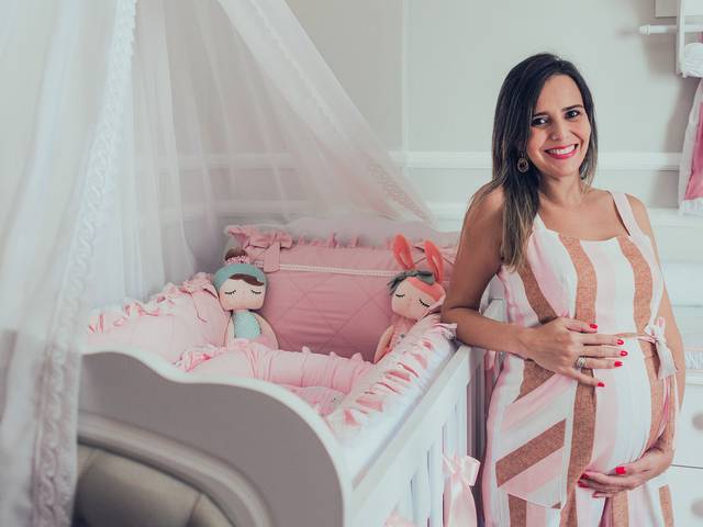 Ensaio Gestante de À Espera de Ana Clara