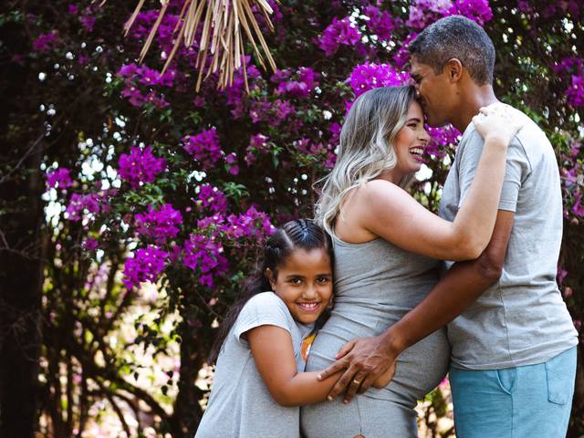 Ensaio Gestante de Zulmária - À Espera de Nauê