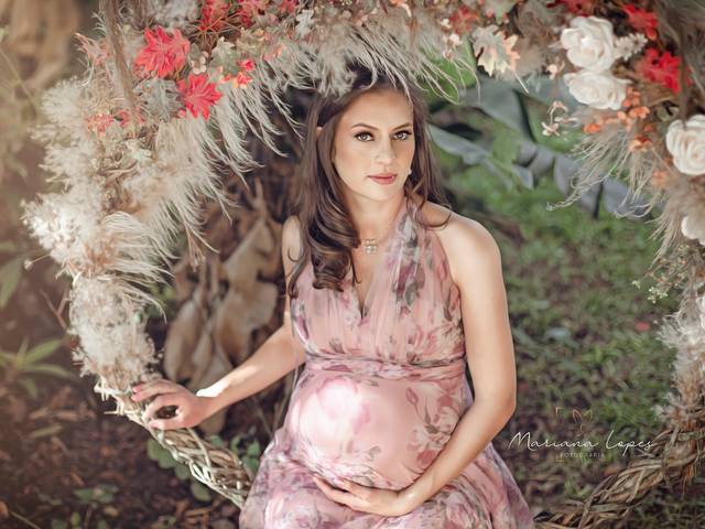 ensaio gestante de Uma irmãzinha a caminho
