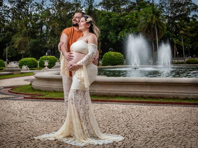 Gestante de FLÁVIA + RODRIGO 