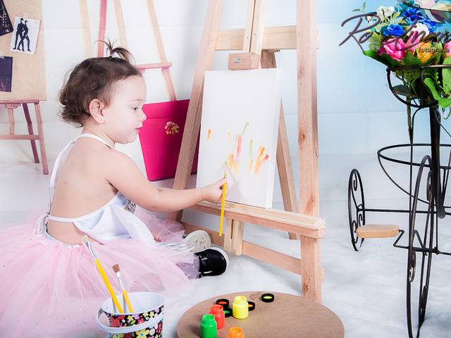 MINI ENSAIO de Pintando o set com Daniela