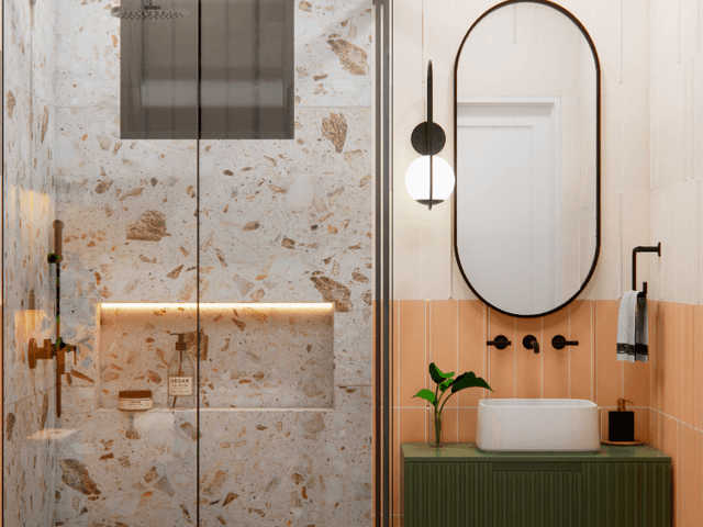 arquitetura e interiores de Banheiro - Terralma