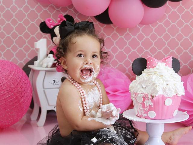 Smash The Cake  de Smash the Cake Minnie Rosa - Isadora