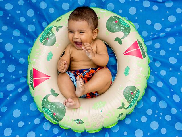 Acompanhamento Infantil de 4 meses do Miguel