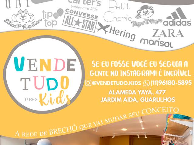Marketing digital  de Folder Brechó Vende Tudo 