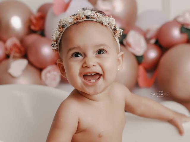 Cake Smash de Cake Smash da Beatriz