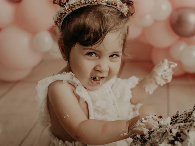 Cake Smash de Cake Smash da Lara