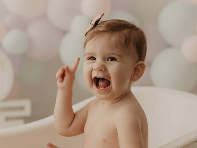 Cake Smash de Cake smash da Alice