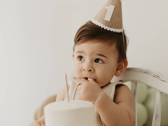 Cake Smash de Cake Smash do Benício