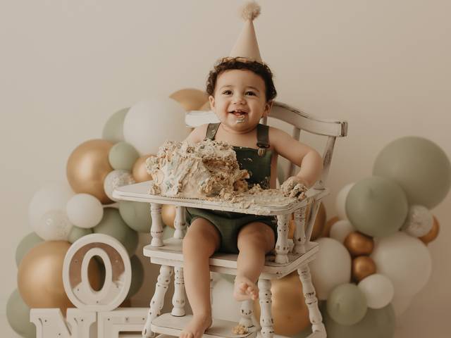 Cake Smash de Cake Smash do Enzo