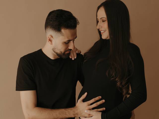 Gestante de À espera da Clarice