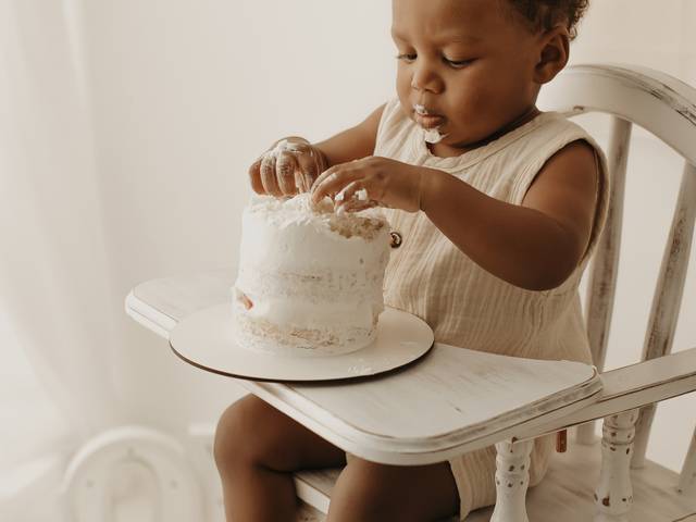 Cake Smash de Cake Smash do Khalif