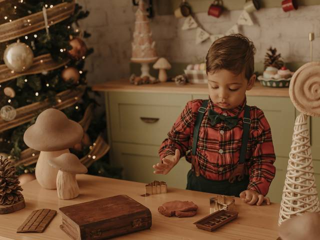 Mini sessão de Especial de Natal do Bento