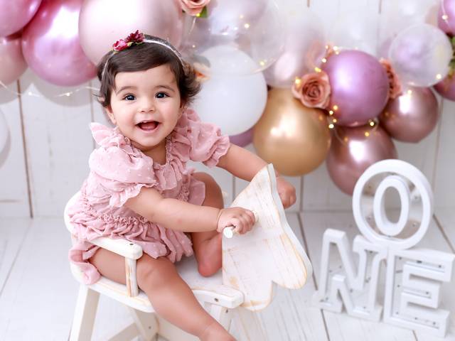 Cake Smash de Cake Smash da Lizi