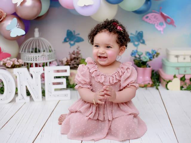 Cake Smash de Cake Smash da Kayla