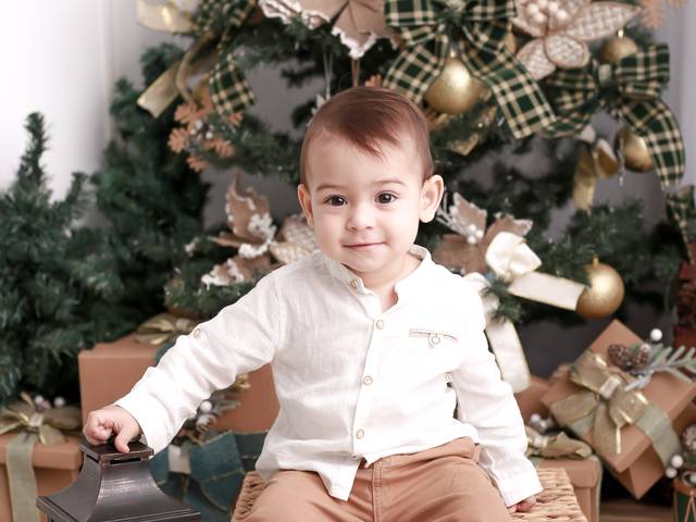 Mini sessão de Especial de Natal do Gael