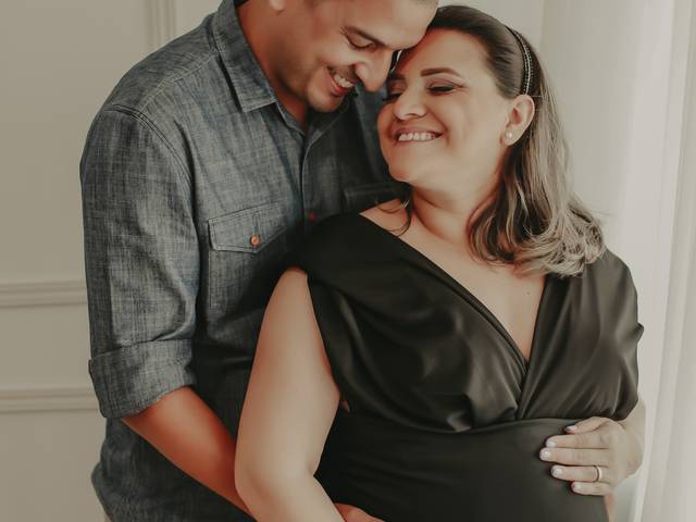 Gestante de À espera do Samuel