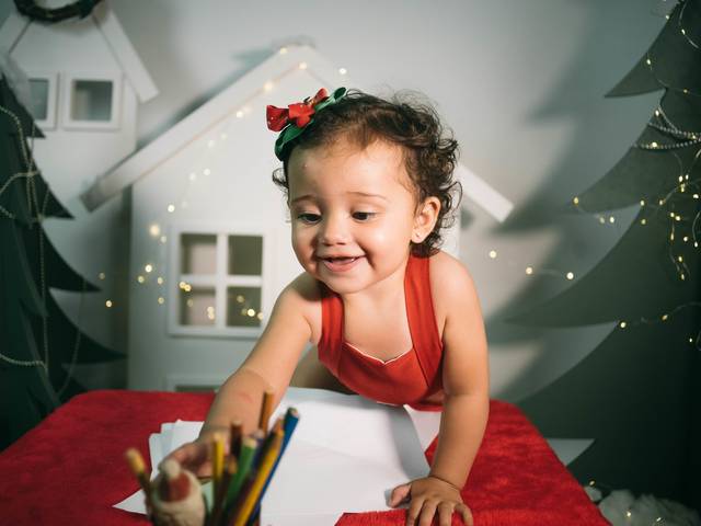 Ensaios Estúdio de Louise e familia Natal 2022