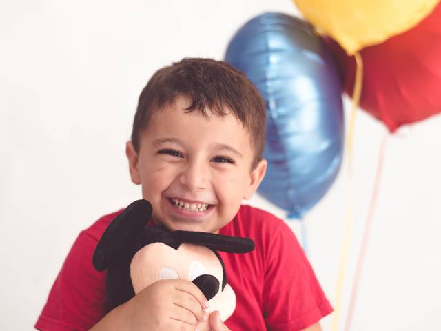 Ensaios Estúdio de 5 anos Pedro