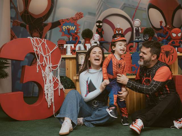 Eventos de 3 anos Tom