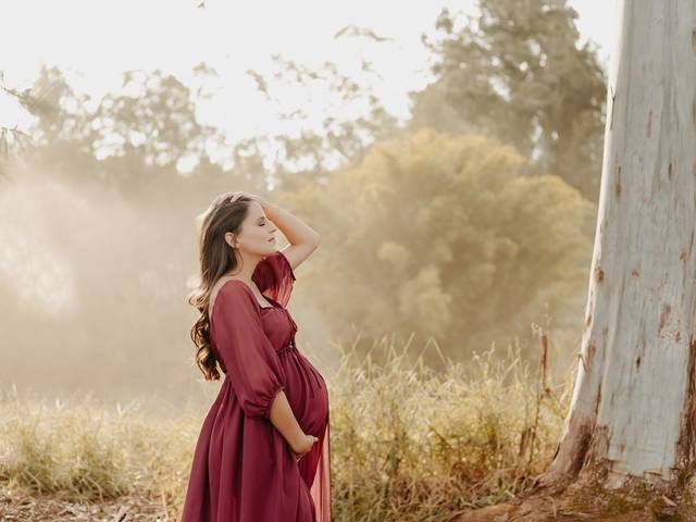 Gestante de Ensaio Gestante 