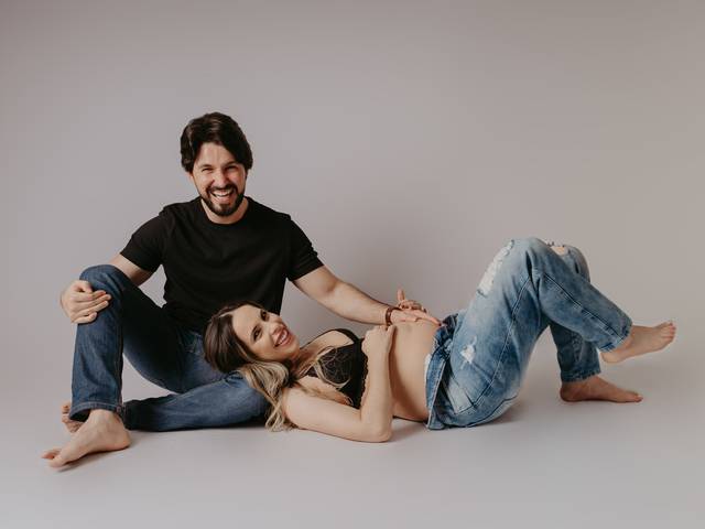 Gestante de Ensaio Gestante - Stefânia