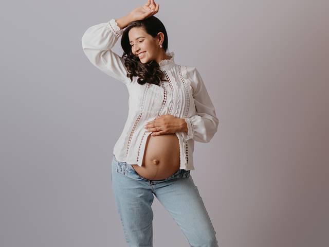 Gestante de Ensaio Gestante - Hênatha