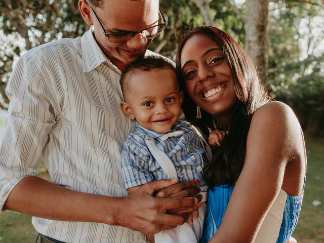 Família de O primeiro aninho do Yan