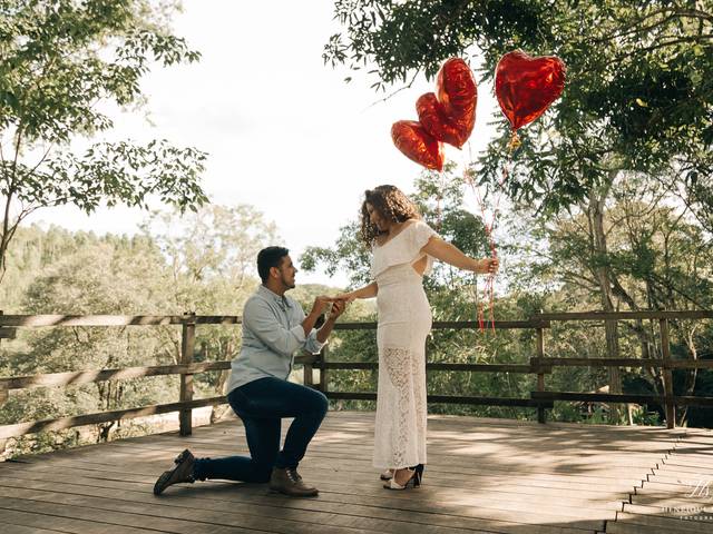 Noivado de Pedido de casamento Leonardo e Mariana
