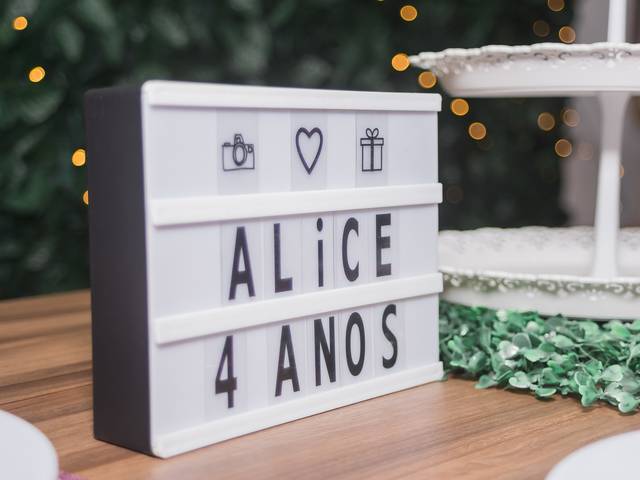 Aniversário de Alice