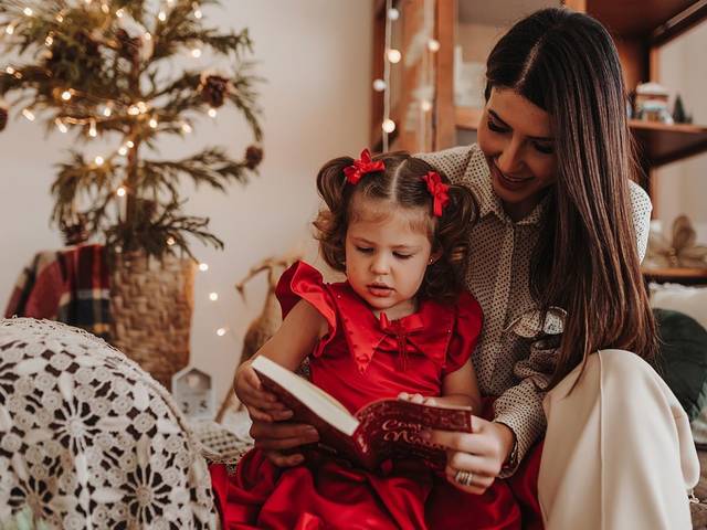 KIDS de Ensaio de Natal da Cecília