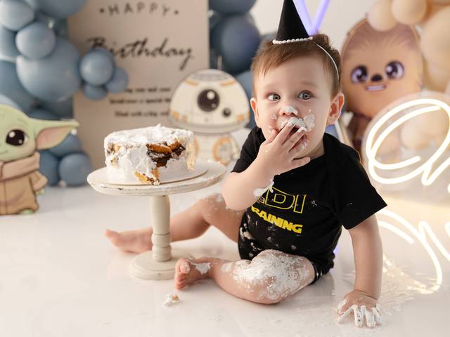 Smash the cake de Ensaio Smash the cake - Star Wars