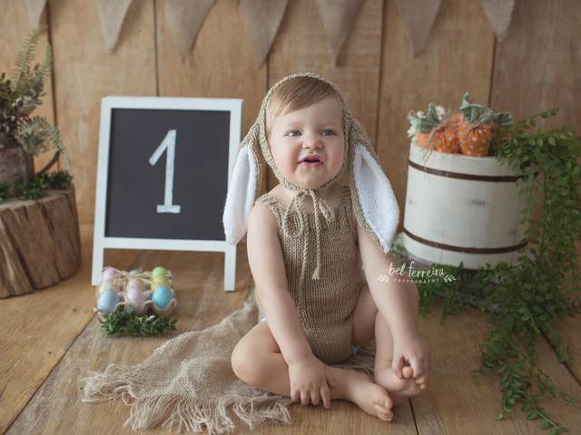 KIDS de Mini Sessão de Páscoa do Miguel