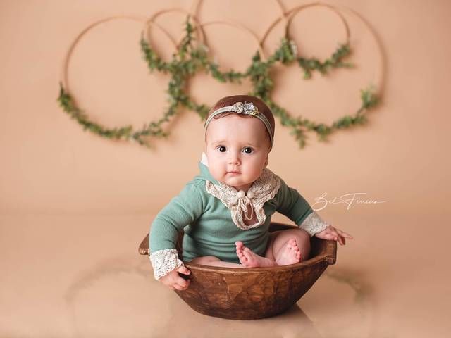 ACOMPANHAMENTO de Fotos de acompanhamento - 6 meses da Antônia