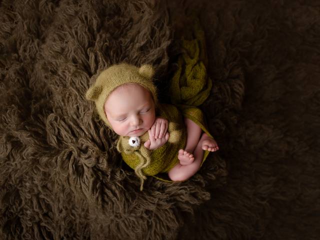 NEWBORN de Sessão de fotos de recém - nascido do Daniel
