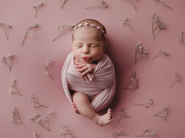 NEWBORN de Ensaio Newborn Cecília