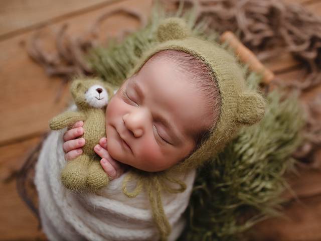 NEWBORN de Sessão de fotos newborn do Lucca