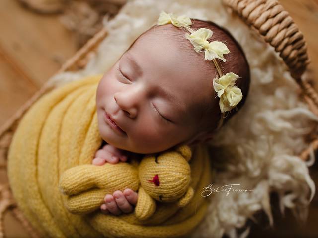 NEWBORN de Sessão Newborn Martina
