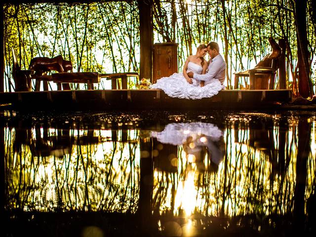 TRASH THE DRESS de Monique e Pedro