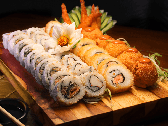 Fotografia Gourmet de Fotografia sushi 